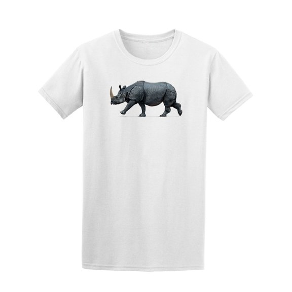 Beautiful Rhino Graphic Tee Men's -Image by Shutterstock