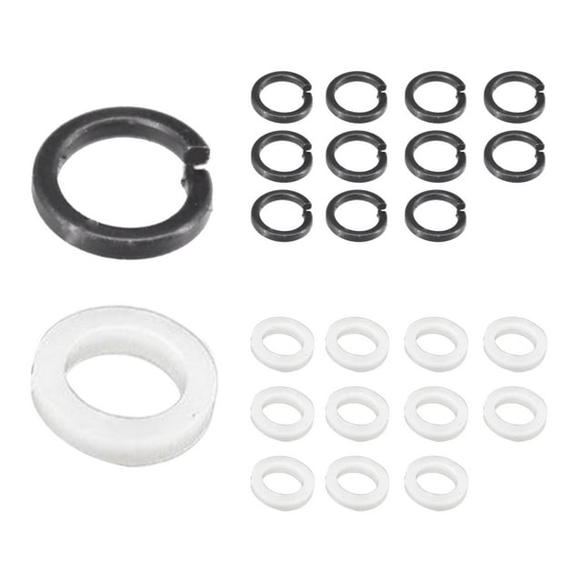 Arandela de afinador Hugo 24 piezas Junta de guitarra sin perforaciones