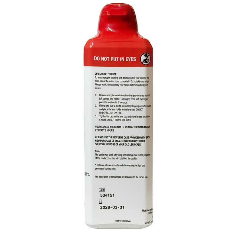 Equate Hydrogen Peroxide Cleaning and Disinfecting System 3% for