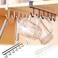 thumbnail image 3 of Matoen Kitchen Storage Rack Cupboard Hanging Hook Hanger Chest Storage Organizer, 3 of 6