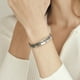 thumbnail image 3 of Fiudx Pulsera Conmemorativa de Acero Inoxidable Grabada, Diseño Ajustable En Forma de U, Elegante Regalo Personalizado, Recuerdo de Boda o Cumpleaños, Se Adapta a La Mayoría de Las Muñecas, Diámetro, 3 of 6