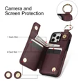 thumbnail image 3 of Phone Case Wallet Case for Samsung A25 PU Leather Magnetic Handbag Zipper Pocket Card Slots, 3 of 6