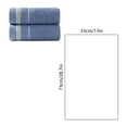 thumbnail image 2 of Huzdenx 2‑Piece Cotton Hand Towel, Soft Highly Absorbent Durable Bathroom Towel, Reusable Daily Household Towel for Kitchen & Bathroom, Multiple Colors Available, 2 of 4