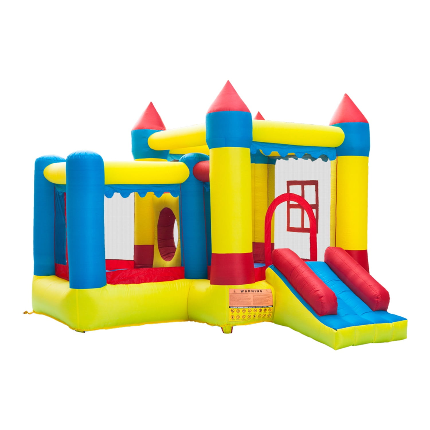Bounce House for Outdoor and Indoor, Inflatable Jumping Castle with Slide, Blow-Up Jump Bouncy Castle for Kids Bounce House for Outdoor and Indoor, Inflatable Jumping Castle with Slide, Blow-Up Jump Bouncy Castle for Kids
