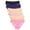 C, variant on Women's Seamless No Show Underwear 6 Pack Soft Comfortable Bikini Panties Breathable Lace Hipster for Ladies 6PCS