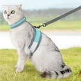 thumbnail image 3 of Polyester Reflective Cat Leash - 1.4m Length, Mesh Design & Breakaway Safety - Durable Outdoor Lead for Cats, 3 of 5