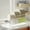 Style 2, variant on Over The Sink Dish Drying Rack, Collapsible 3 Tier Dish Racks for Kitchen Counter, Large Capacity Stainless Steel Dish Drainer with Utensil Holder and Drainboard (Upgraded)