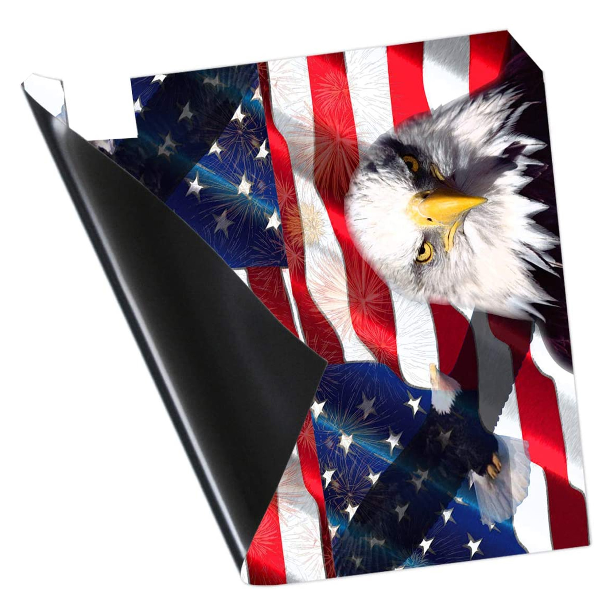 VWAQ 4th of July Mailbox Covers Magnetic - American Flag Eagle USA Patriotic Mailbox Decorative - MBM22