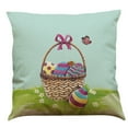 thumbnail image 1 of Qiopertar Clearance Home Decor Easter Day Pillowcase Linen Rabbit Pillowcase For Home Decoration 18x18 Inches under $2 Saving Up To 99% Off, 1 of 2