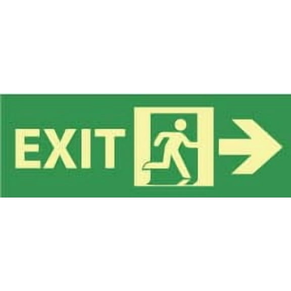 Exit, Plastic Exit Sign