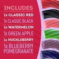 thumbnail image 6 of Wiley Wallaby Licorice 10 Ounce Classic Gourmet Australian Style Soft & Chewy Licorice Candy Variety Pack Twists, 6 Pack, 6 of 8