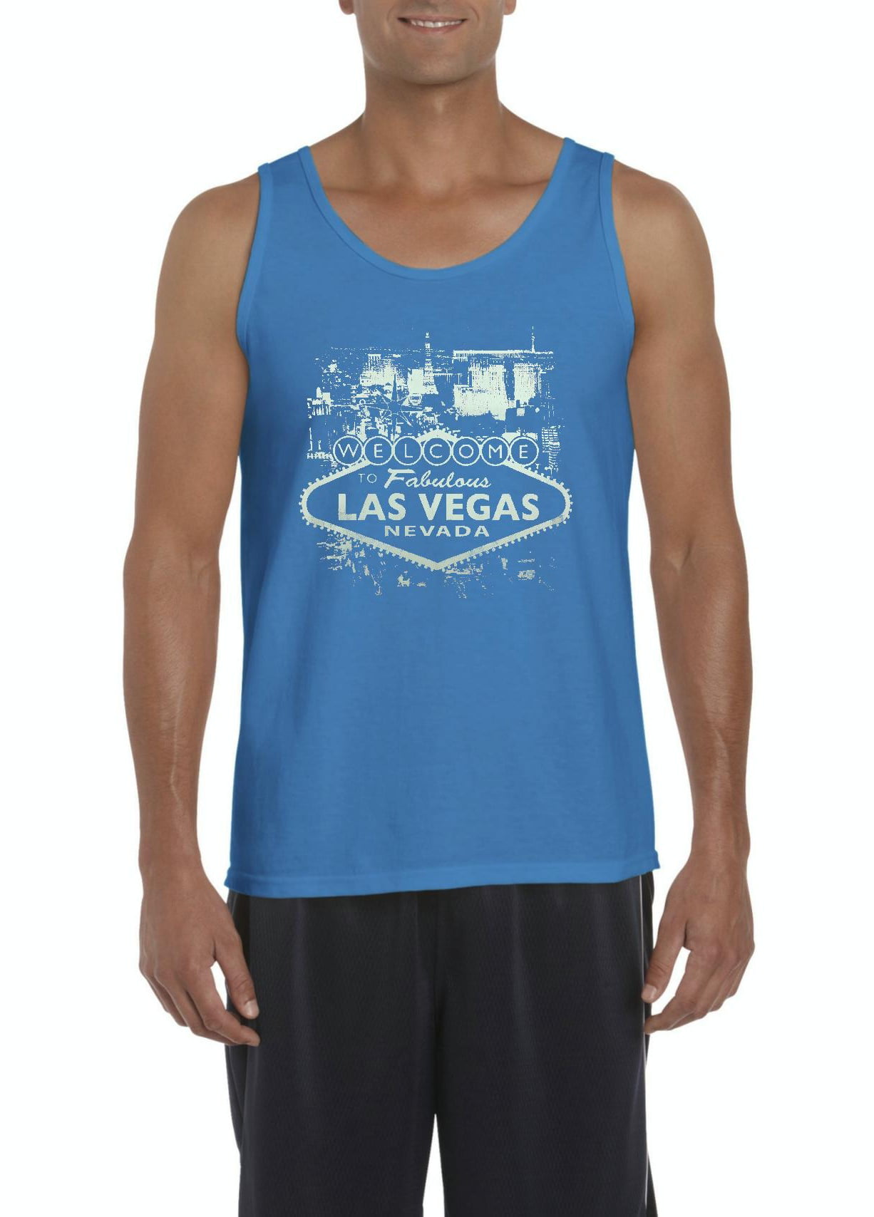 Artix - Mens Welcome to Las Vegas Nevada Tank Top - Walmart.com ...
