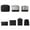 Black, variant on Travel Organizer Bag Sets Of Clothes Shoes Storage Bag Suitcase Classification And Organization Of Storage Bags