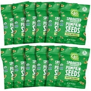 Go Raw Seeds with .. .. Sea Salt, Grab .. and .. Go, Single .. Serve, Keto .. Vegan .. Gluten Free Organic .. .. Superfood, Pumpkin, 12 Ounce ..