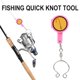 thumbnail image 5 of Herramienta de pesca con nudo rápido cortador de línea pinza afilador Ehuebsd de gancho herramienta de atado de moscas equipo de pesca 1 pieza, 5 of 8