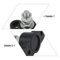 thumbnail image 3 of Battery Terminal Block 12V 24V Safety Red And Black Power Stud Battery Terminal M8-Black, 3 of 10