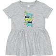 thumbnail image 3 of Inktastic Dachshund Dog Lover Polka Dot Puppies Girls Baby Dress, 3 of 5
