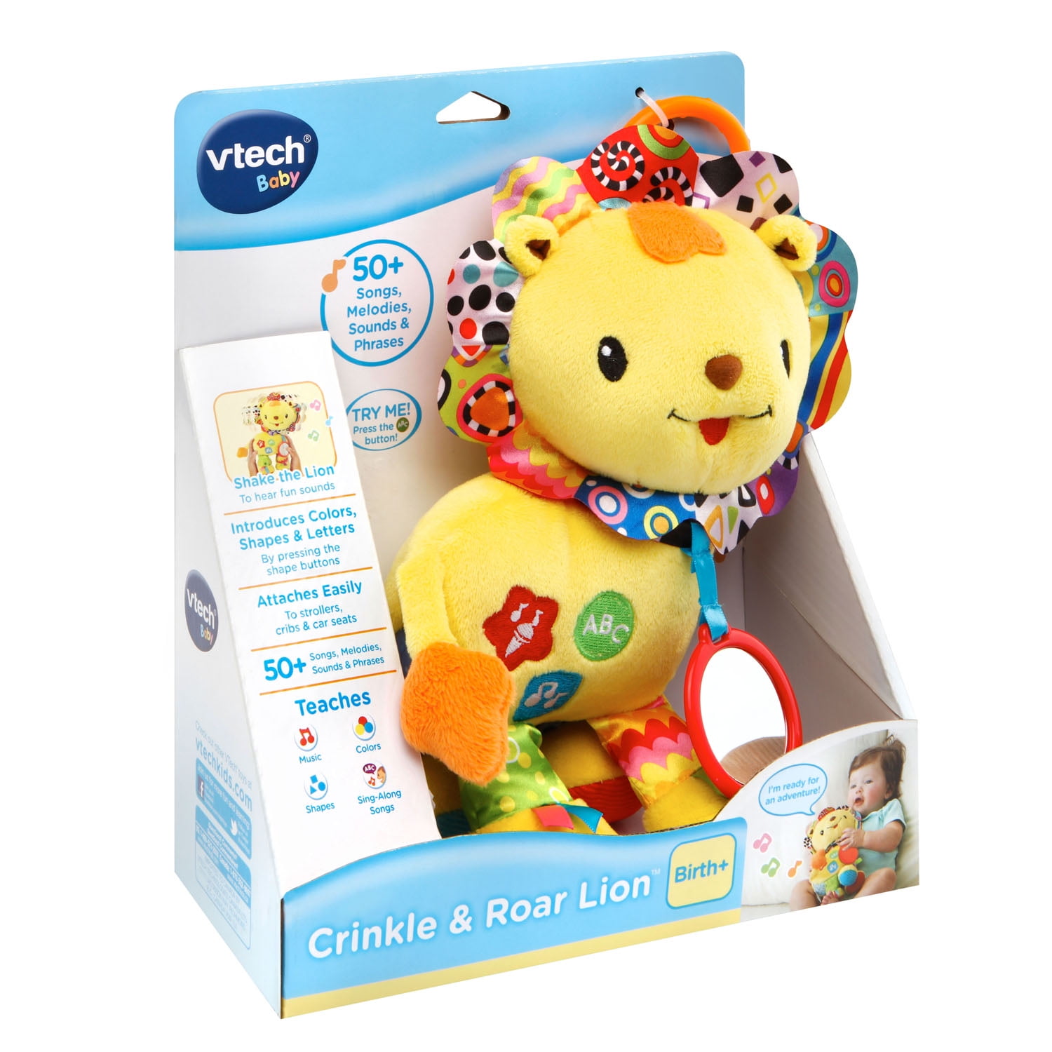 vtech crinkle and roar lion