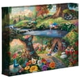 thumbnail image 1 of Thomas Kinkade Alice in Wonderland - 8" x 10" Gallery Wrapped Canvas, 1 of 1