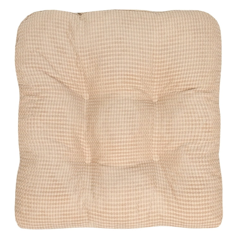 Fluffy Memory Foam 16 x 16 Non Slip Chair Cushion Pad 6 Pack - Teal