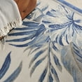 thumbnail image 6 of Nourison Pompeii Contemporary Tropical Ivory Blue 7'10" x 9'10" Area Rug, (8' x 10'), 6 of 8