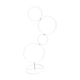 thumbnail image 4 of Elodie Flower Display Stand Centerpieces for Shower Event Birthday Party Graduation White, 4 of 8