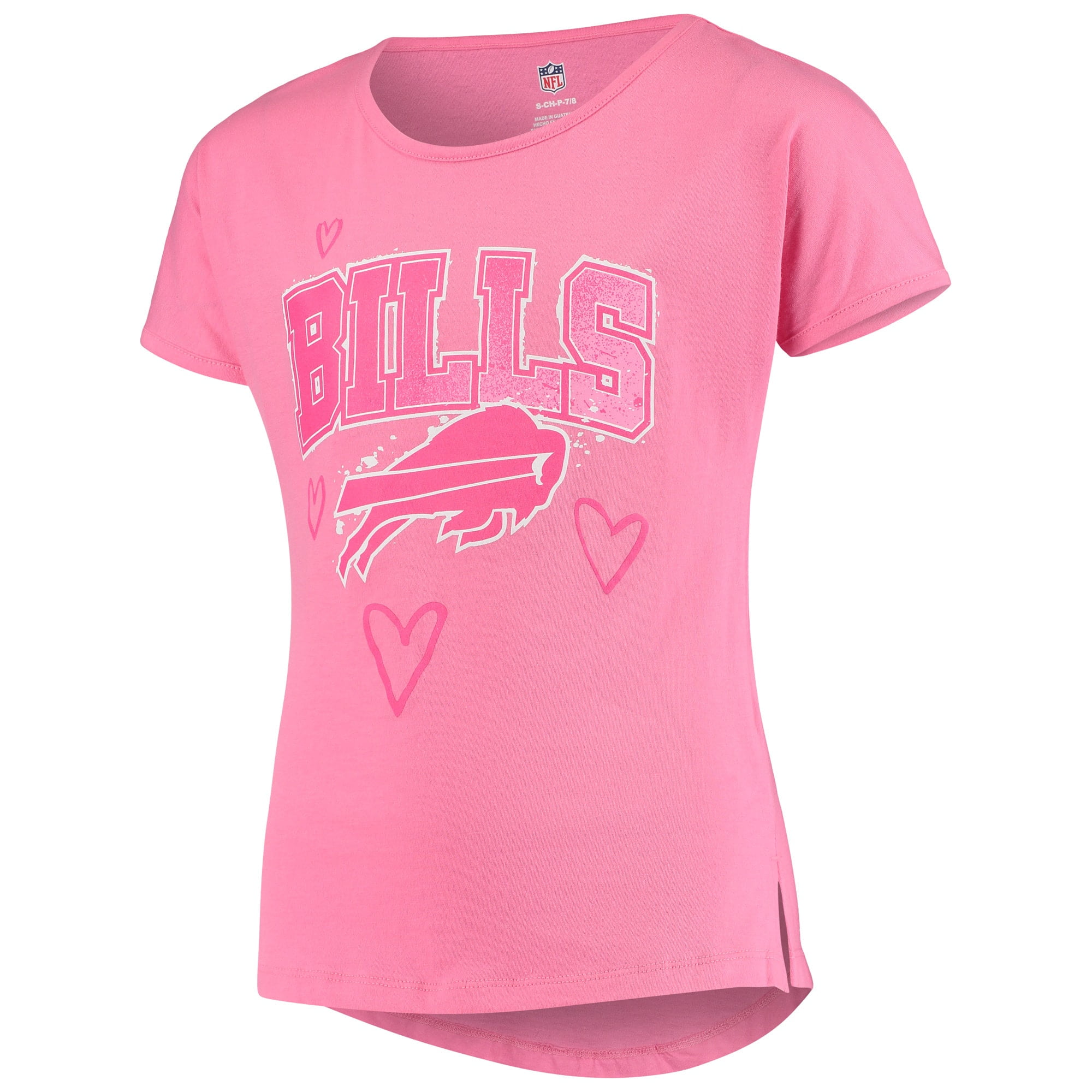 pink buffalo bills shirt
