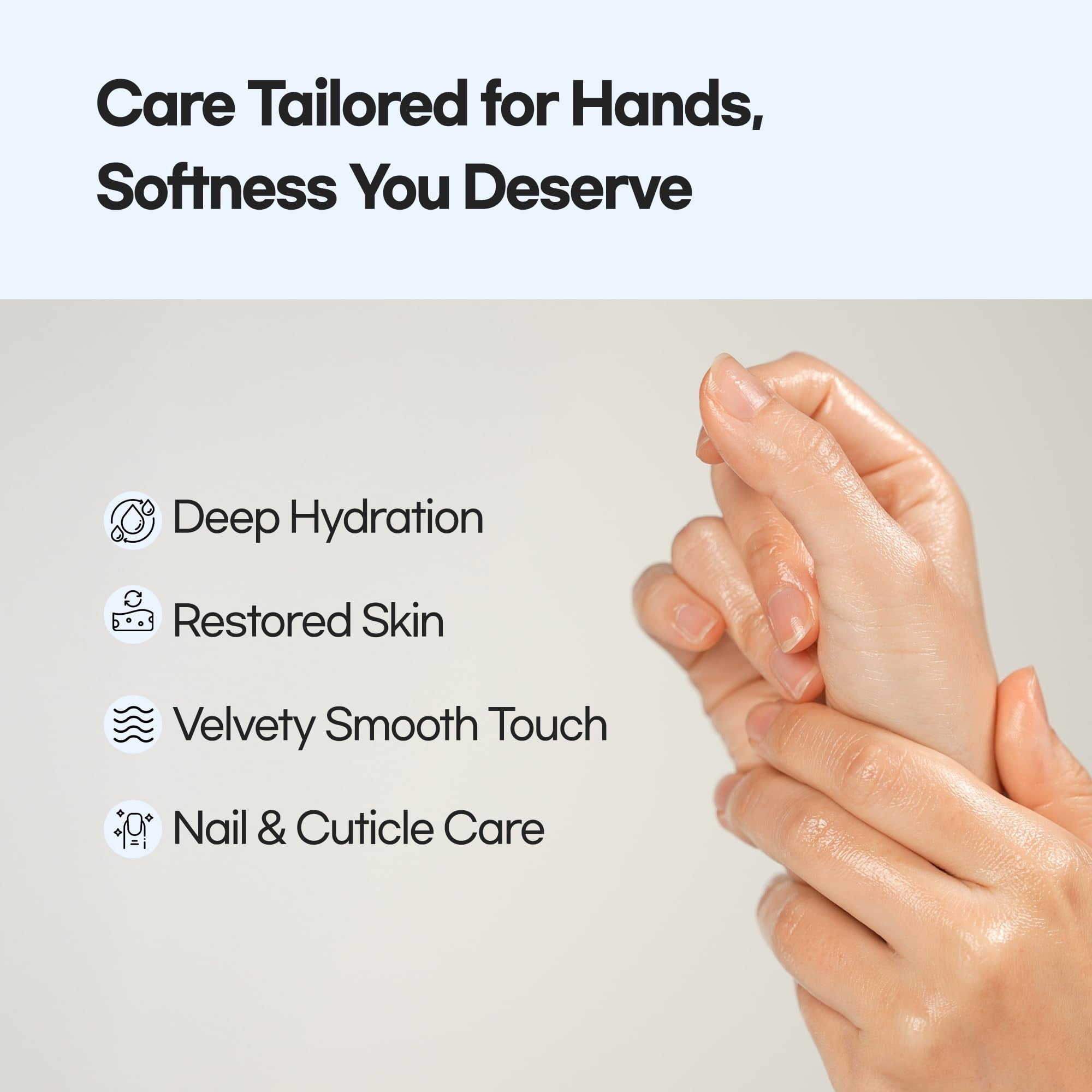 Epielle Intensive Repairing Hand & Foot Masks (6 Gloves & 6 Socks) for Dry Hands & Cracked Heels, Coconut Oil and Milk Extract, Mother's Day Gifts, Teacher's Appreciation C33