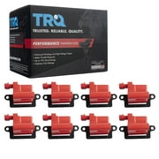 TRQ Premium High Performance Engine Ignition Coil Set for Chevy GMC Cadillac ICA71261 Fits select: 1999-2007 CHEVROLET SILVERADO, 2000-2006 CHEVROLET TAHOE