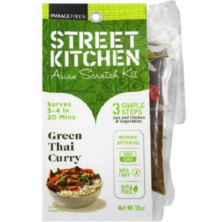 Street Kitchen Green Thai Curry Asian Scratch Kit 10 Oz Walmart