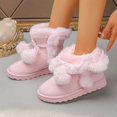 thumbnail image 6 of SACFOF Women's Mid-calf Winter Snow Boots Lightweight Warm Faux Fur Lining Pull on Comfortable Outdoor Booties Shoes for Women, 6 of 7