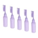 thumbnail image 2 of 5 uds botella de tinte para el cabello púrpura 6oz de capacidad diseño de escala botella aplicadora de peine de raíz de PE duradera para colorear en salón en casa, 2 of 8