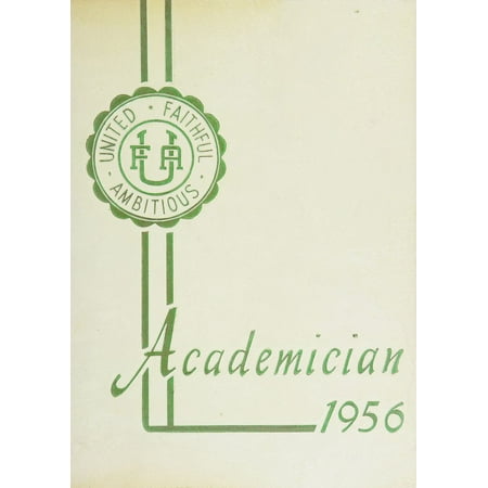 (Custom Reprint) Yearbook: 1956 Utica Free Academy - Academician Yearbook (Utica NY)