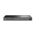 thumbnail image 2 of TP-Link JetStream TL-SL2428P V6.6 - Switch - L3 - Intelligent - 24 x 10/100 + 2 x combo Gigabit SFP - Montable en Rack - PoE+ (250 W), 2 of 2