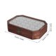thumbnail image 3 of Vintage Wooden Jewelry Box: Wooden Jewelry Organizer - With Glass Lid And Drawers - Wood Keepsake Collector Storage Box - For Collectibles Display, 3 of 3