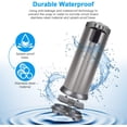 thumbnail image 3 of Dispensador automático de jabón con acero inoxidable, sensor de movimiento infrarrojo, base impermeable, interruptor ajustable, baño apropiado, kits, hotel, restaurante kaili Sencillez, 3 of 5