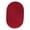 Brilliant Red, variant on Solid Olive Poly 18" x 12" Basket