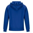 thumbnail image 3 of Juslio Hoodies for Men Sweatshirts for Men Zipper Pocket Long Sleeve Outerwear Blue, 3 of 4