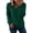 Army Green, variant on Women's Fuzzy Mohair Style V-Neck Sweater Soft Acrylic Knit Relaxed Fit for Fall Winter