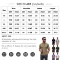 thumbnail image 3 of GrmtClth Men's Textured Knit Henley Shirt Short Sleeve Notch Neck Casual Top Soft Breathable Daily Wear Work Hiking Outdoor Activities Tee Navy M, 3 of 5