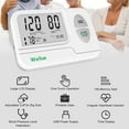 Wellue Blood Pressure Monitor for Upper Arm, Portable BP Monitor with