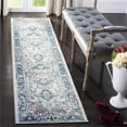 thumbnail image 2 of Safavieh Brentwood 2' x 8' Runner Rug in Light Gray and Blue, 2 of 4