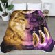 thumbnail image 1 of Manta de colcha de lana Wolf Dream Catcher, 1 of 2