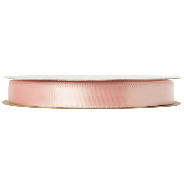 OFFRAY RIBBON SINGLE FACE SATIN 3/8 INCHES CARNATION PINK OFFRAY RIBBON SINGLE FACE SATIN 3/8 INCHES CARNATION PINK
