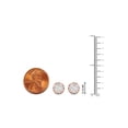 thumbnail image 4 of Imperial 2 Ct TDW Diamond 10k Rose Gold Stud Earrings (H-I, I2), 4 of 4