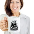 thumbnail image 2 of I Love Drummers Drum Set Silhouette Coffee & Tea Gift Mug, Kitchen Stuff, Decorations, Merchandise & Accessories For Band Drummer Fan, Rock Or Heavy Metal Music Lovers, Groupie Girls & Women (15oz), 2 of 4