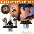 thumbnail image 2 of Ghost Campfire Nightlight, 2026 New Halloween Campfire Flickering Night Light,3D Spooky Fire Marshmallow Night Light for Halloween Decor(Pumpkin Ghost), 2 of 6