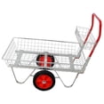 thumbnail image 2 of Heavy Duty Garden Utility Cart with Wheels, 330LBS Capacity Rolling Storage Trolley for Patio Yard Lawn Gardening, 2 of 10