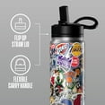 thumbnail image 2 of Hydrapeak x NBA Officially Licensed All Team Sticker Print 20 oz Insulated Water Bottle with Straw Lid and Handle (Current), 2 of 6