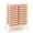 Orange, variant on Costway 20 Drawers Rolling Storage Cart Art Craft Organizer on Wheels Multipurpose Orange